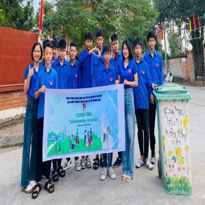 Đoàn Thanh niên xã Hà Nam - Ra quân Hưởng ứng Chiến dịch 